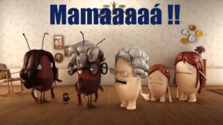 mama lucchetti cucarachas dia de la madre abuela nieta