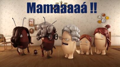 mama lucchetti cucarachas dia de la madre abuela nieta