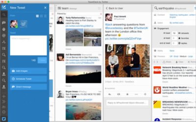 compartir cuentas de Twitter de 1 empresa