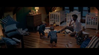 Publicidad Tarjeta NARANJA – Baby Call – «Aguila Padre» cuidando bebés