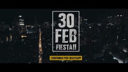 Publicidad PERSONAL – Fiesta 30 de febrero (organizada por Whatsapp)