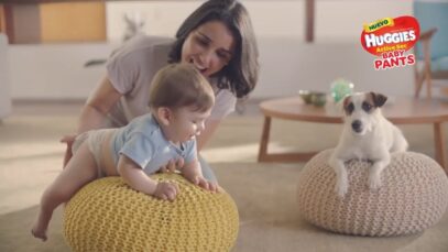 Publicidad HUGGIES Active Sec Baby Pants – Para jugar, para divertirse. Para reir, para no vestirse