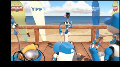 Propaganda me pongo el cinturon ypf 2014 con floss de fornite animacion