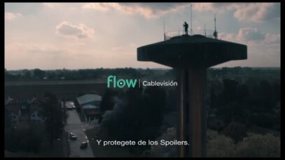 Publicidad CABLEVISION FLOW – Protegete de los spoilers  bajando la app Flow