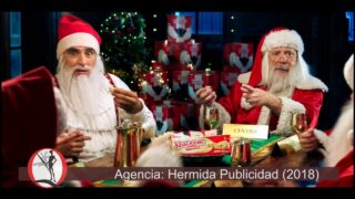 Publicidad NUCREM de Georgalos – Reunión de Papás Noeles argentinos – Navidad 2018