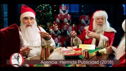 Publicidad NUCREM de Georgalos – Reunión de Papás Noeles argentinos – Navidad 2018