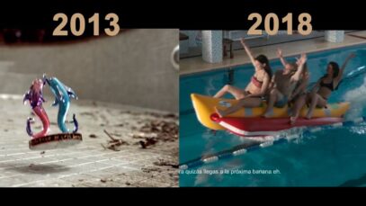 Publicidad BANCO FRANCÉS Sourvenir (2013) vs Gym (2018)