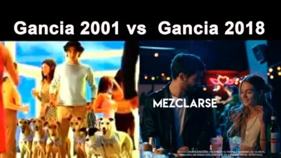 Publicidad GANCIA Galgos 2001 vs Publicidad GANCIA 2018 Mezclados