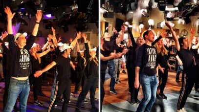 ultimo flashmob the big bang theory