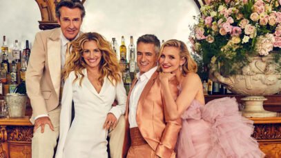 Cameron Diaz, Dermot Mulroney, Julia Roberts y Rupert Everett 22 años después del estreno de la película La boda de mi mejor amigo