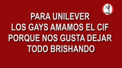 Publicidad CIF Gel 2 en 1- estereotipos gay