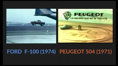 Las mejores publicidades argentinas de los 70 ford f 100 hercules peugeot 504 je t aime