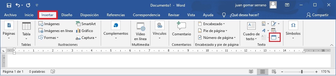Insertar un vídeo desde nuestra computadora 1