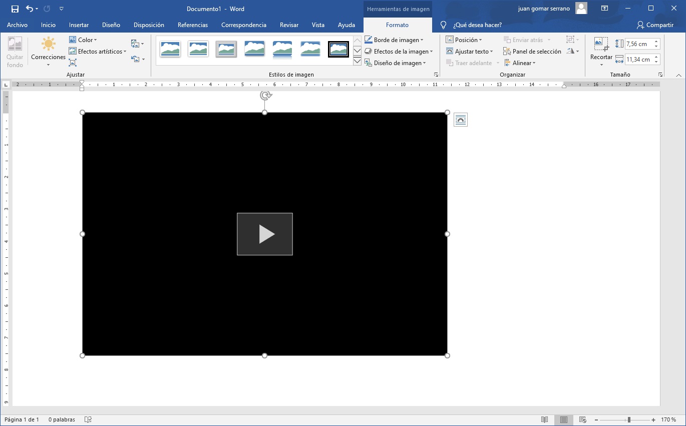 Insertar vídeos con un código 2