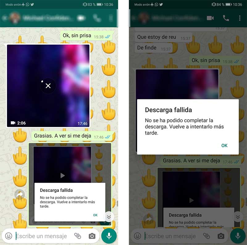 La solución a los problemas más comunes de WhatsApp si te falla la aplicación 2 no puedo descargar fotos