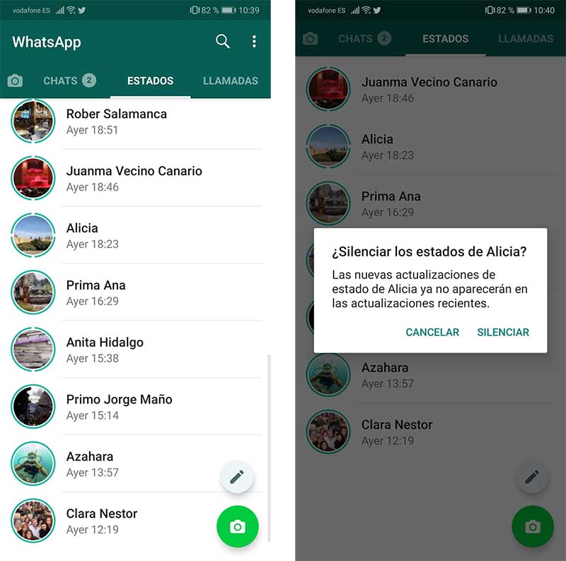 La solución a los problemas más comunes de WhatsApp si te falla la aplicación 5 Estados WhatsApp