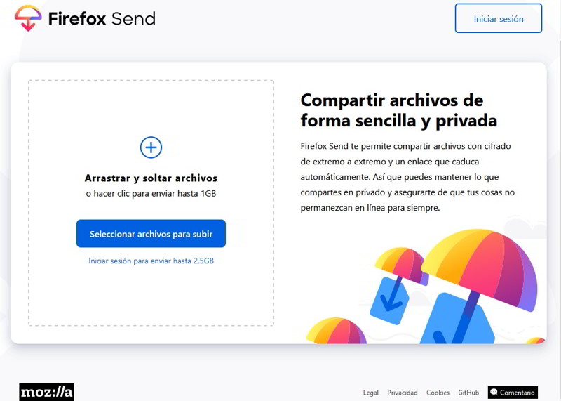 Firefox Send