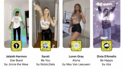 Snapchat ya permite crear lentes con seguimiento de cuerpo completo