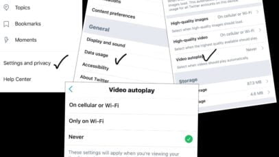 Dos cosas que puedes hacer para evitar ver el vídeo