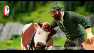 Anuncio Chocolate MILKA – Pequeña aldea (animada) donde se elabora