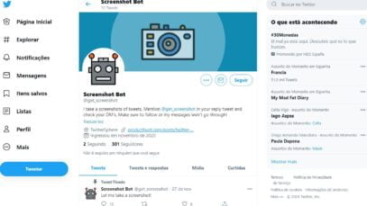 Cómo recibir una captura de un tweet con solo comentar
