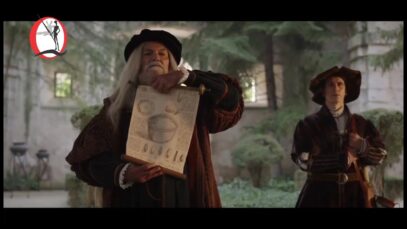 Anuncio BRILLANTE – Leonardo Da Vinci y sus vasitos de