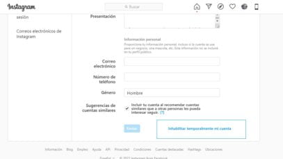 Cómo eliminar una cuenta de Instagram en 2021, paso a