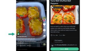 TikTok prueba una nueva función para los videos de recetas