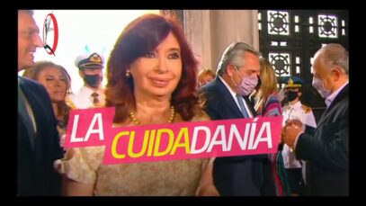 Spot CUIDADANIA : Cristina Kirchner, su barbijo y la inauguración