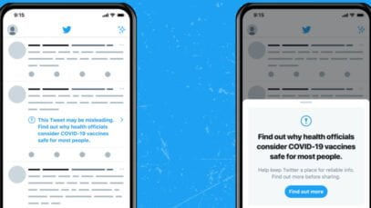 Twitter etiquetará los tweets que desinformen sobre las vacunas del