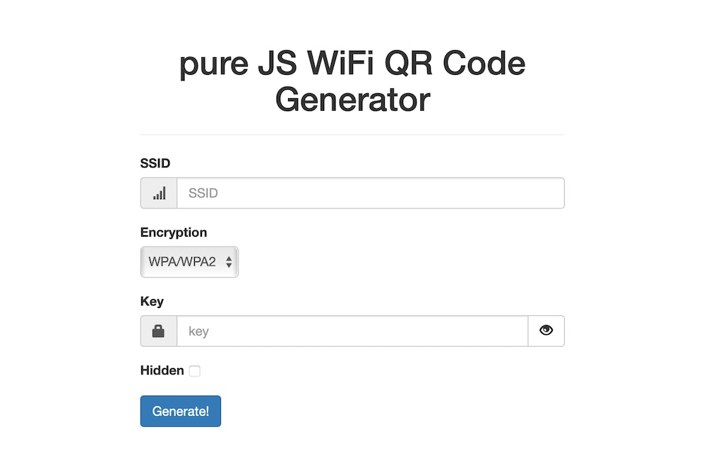 Crea un código QR para almacenar la contraseña del WiFi 2