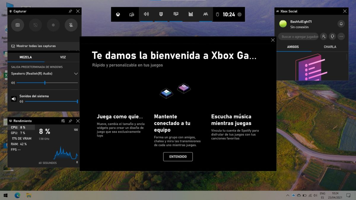 7 Barra de juegos de Windows 10