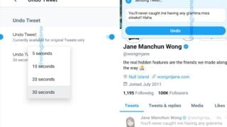 Podremos deshacer un tweet durante los 30 segundos después de