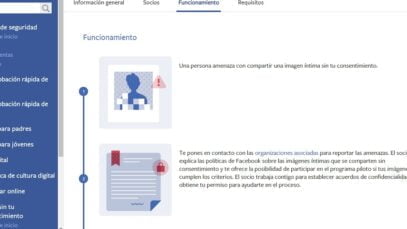 Nunca sin mi consentimiento, la alternativa de Facebook para evitar