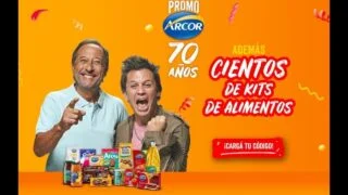 Publicidades ARCOR 70 AÑOS – Coqui y Pepe Argento en