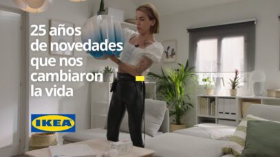 Anuncio Reality IKEA 25 años "Atrapados en los 90"