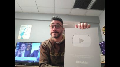 Unboxing BOTON DE PLATA Youtube + Agradecimientos x 100k