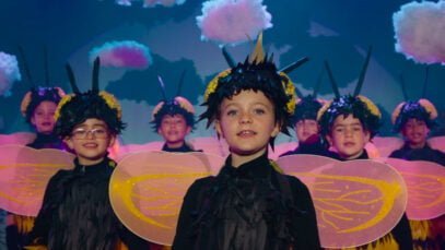 coro niños turrones picó abejas