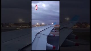 Despegue vuelo AR 1133 en Barajas, Madrid, rumbo a BUE
