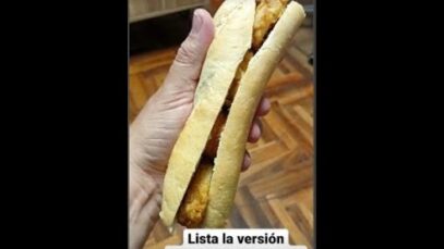 La versión argentina del "bocadillo de calamares" #short