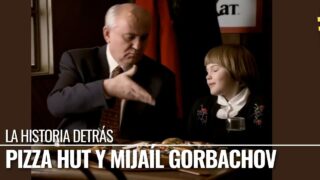 Comercial Pizza Hut con Mijaíl Gorbachov: la historia detrás