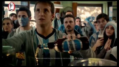 Publicidades Cerveza QUILMES Mundial de Futbol Brasil 2014