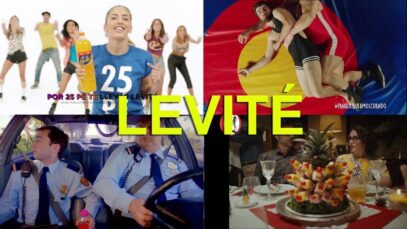 Publicidades LEVITÉ 2015 – 2022: mini reel x 25 pe