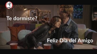 Publicidad ALTO PALERMO Dia del Amigo – Te dormiste Feliz