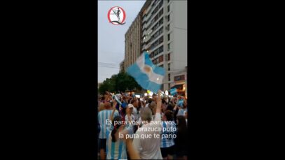 Festejos Argentina – Holanda 2022 vs 2014 (Caballito) + cábala