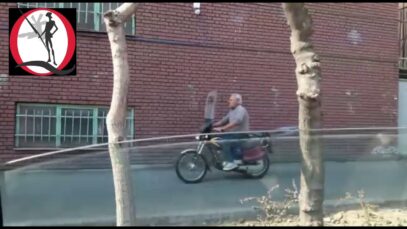 Mamita !! Los iraníes andan en moto arriba de la