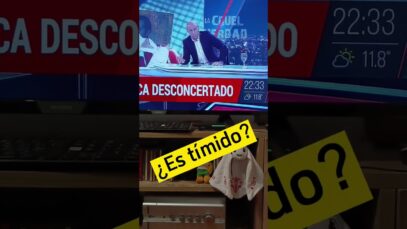 ¿Por qué @trebuquero, el Pelado de Crónica no mira a