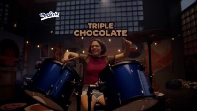 Comercial PINGÜINOS Triple Chocolate de Marinela – La baterista