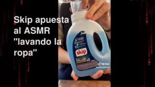Publicidad SKIP ASMR – Lavando la Ropa (redes)