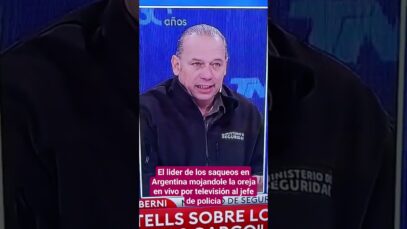 #Berni, ministro de seguridad y #Castells jefe de los #saqueos